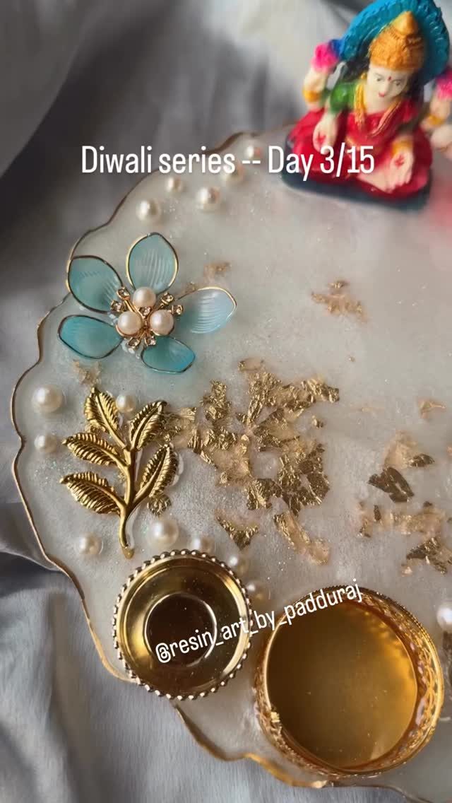 Resin Pooja/Tilak thali