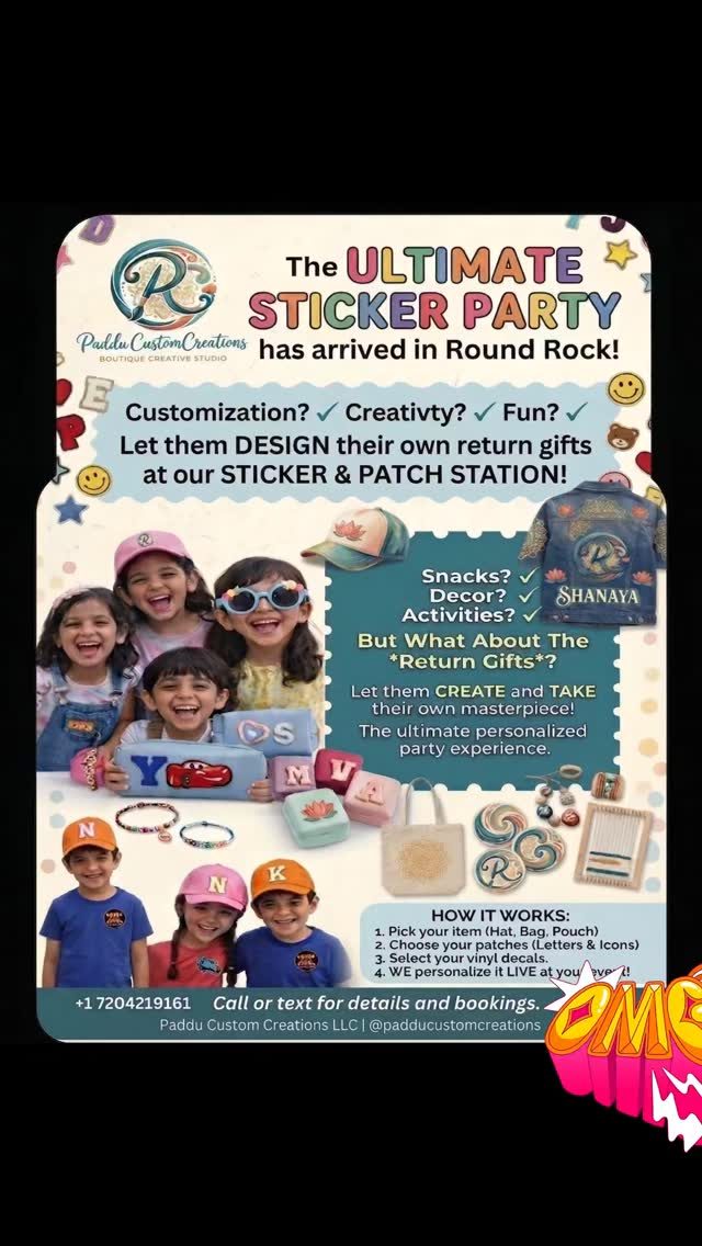 Sticker & Patch Party