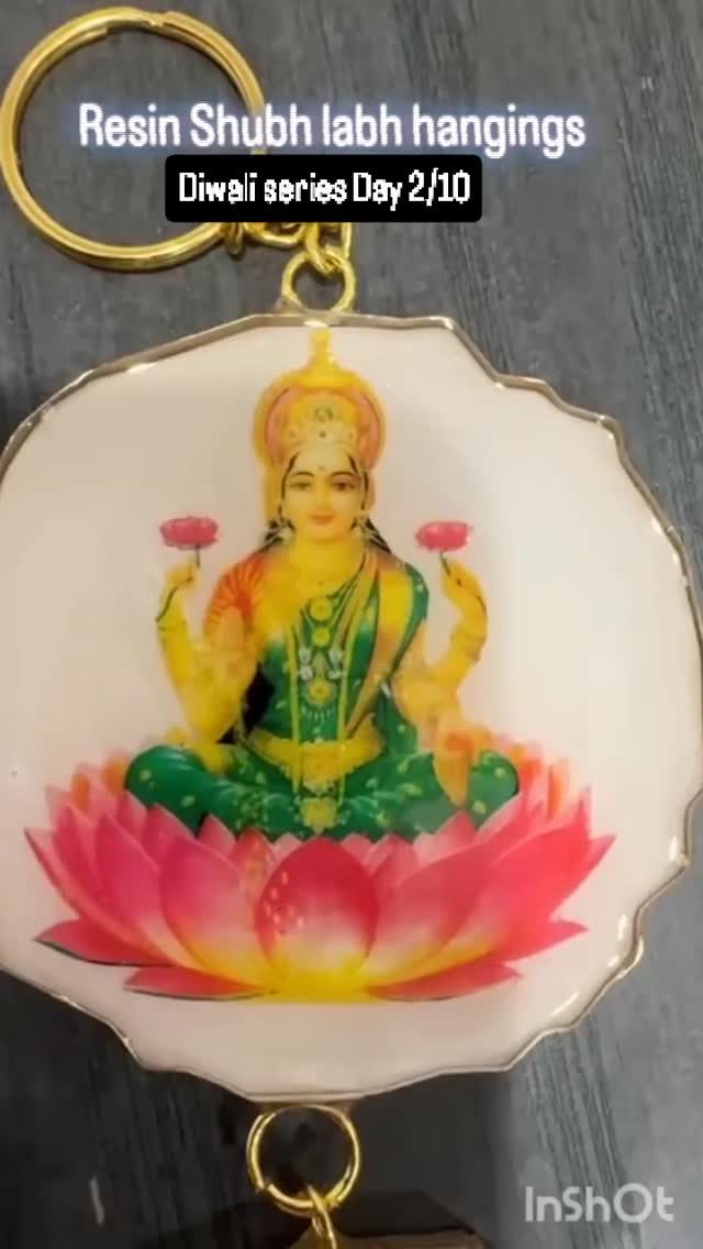 Resin Shubh Labh hangings